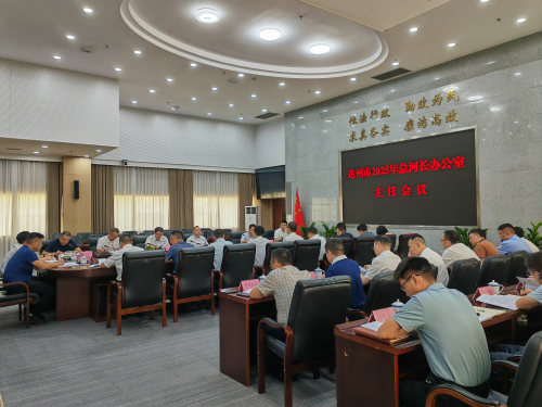 达州市召开2025年全市总河长办公室主任会议